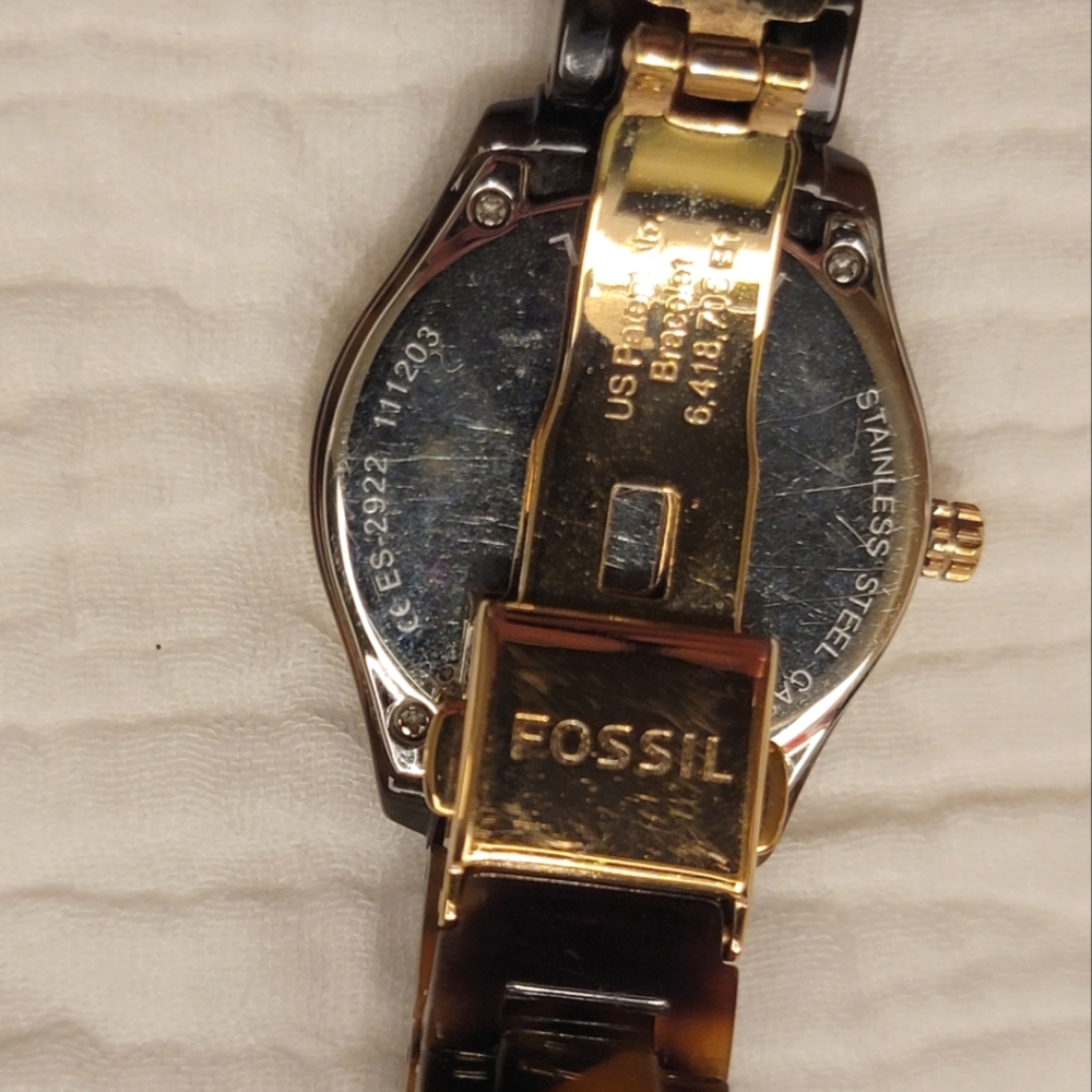 Fossil Tortoise Shell Watch - image 2